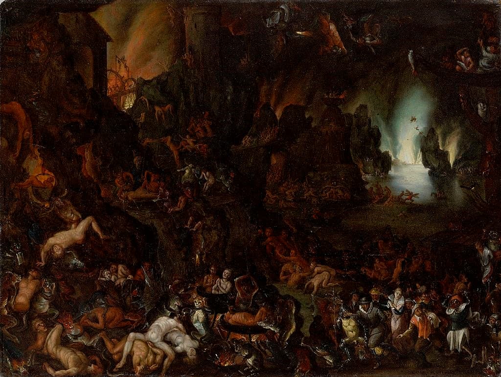 Tormentos del infierno Carl Ludwig Beutler (ca.1669)
