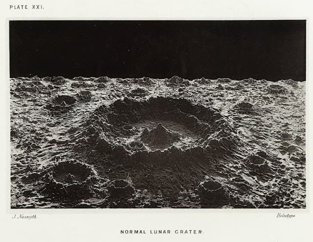 The moon considered as a planet, a world, and a satellite Nasmyth, James, 1808 1890 portada
