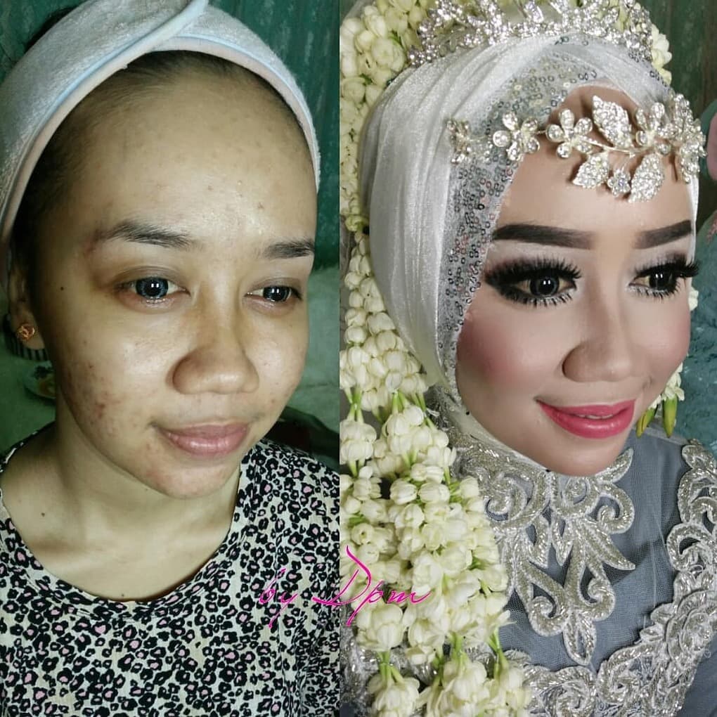 novias indonesia antes despues maquillaje (13)