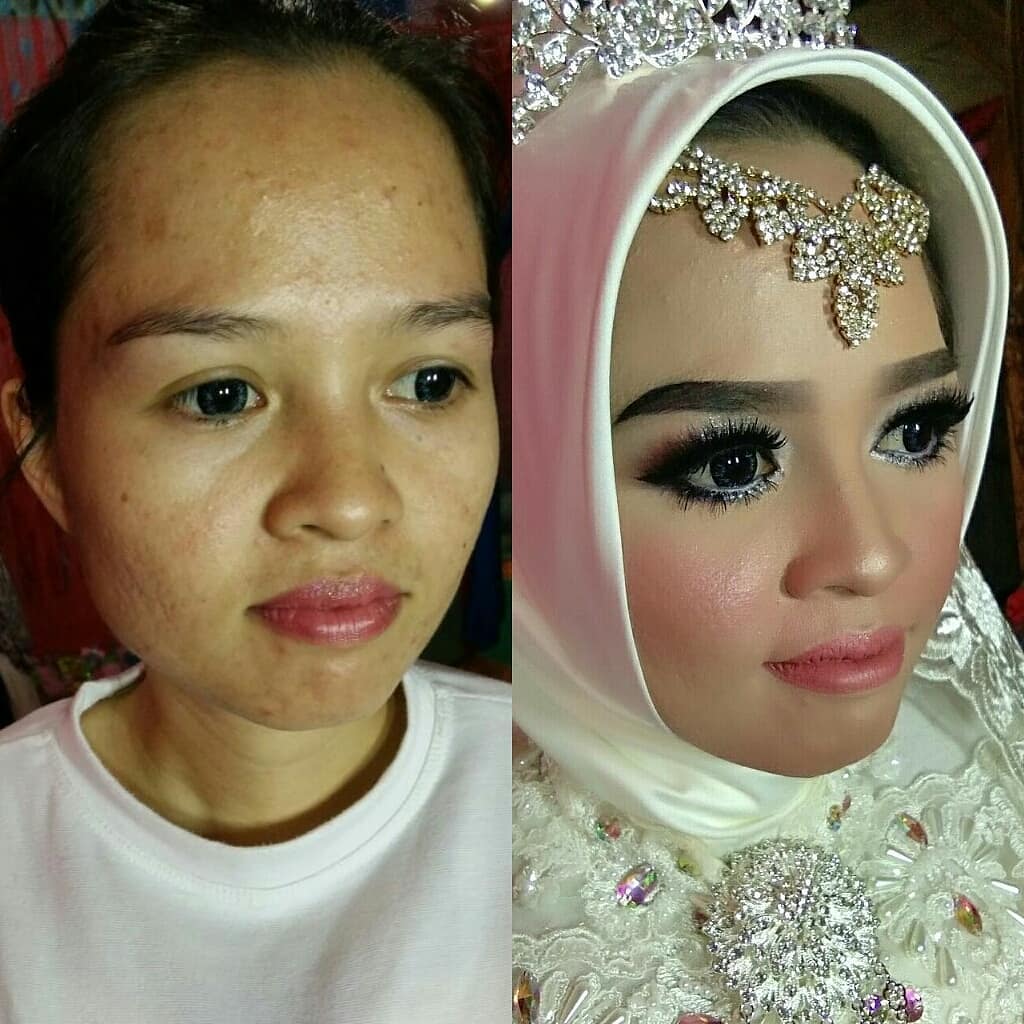 novias indonesia antes despues maquillaje (18)