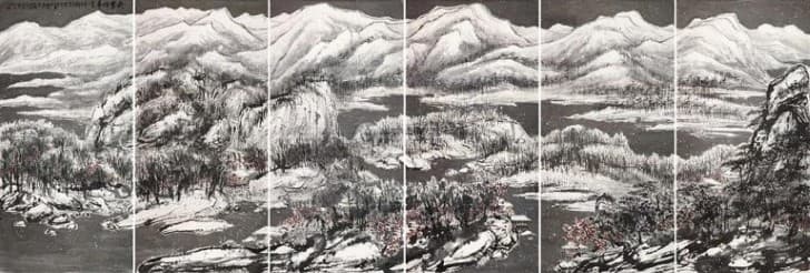 cui ruzhuo the grand snowing mountains