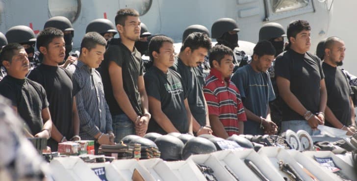 detencion crimen organizado marina mexico