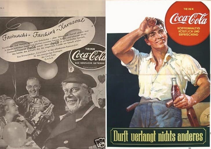 propaganda de coca cola alemnaia nazi