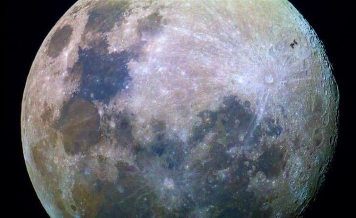 superficie lunar espectacular