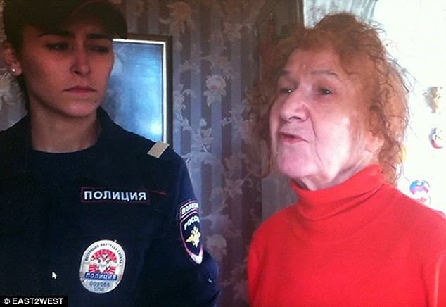 Samsonova detenida por la policia rusa
