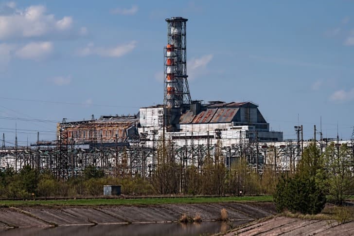 reactor cuatro en chernobil