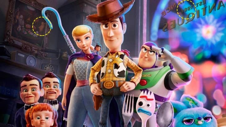 toy story 4 easter eggs