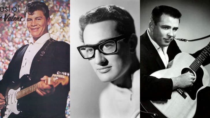 itchie Valens, Buddy Holly y J.P. Richardson