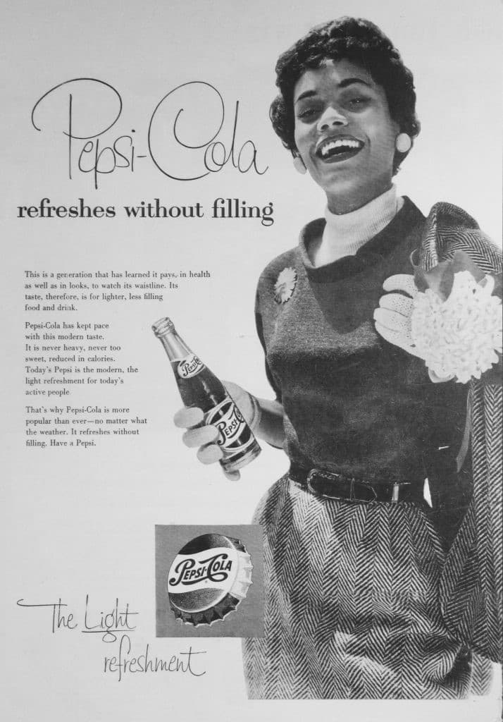 Pepsi Cola anuncio mujer negra