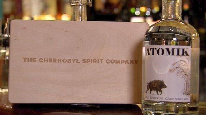 chernobil spirit company vodka box