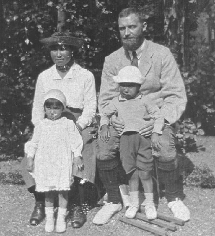 Peter Freuchen y su esposa inuit