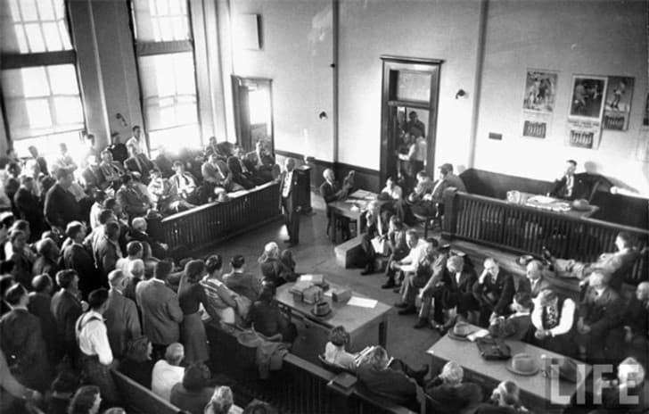 juicio en la decada de 1950