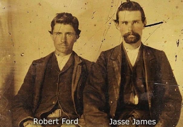 Jesse James y Robert Ford