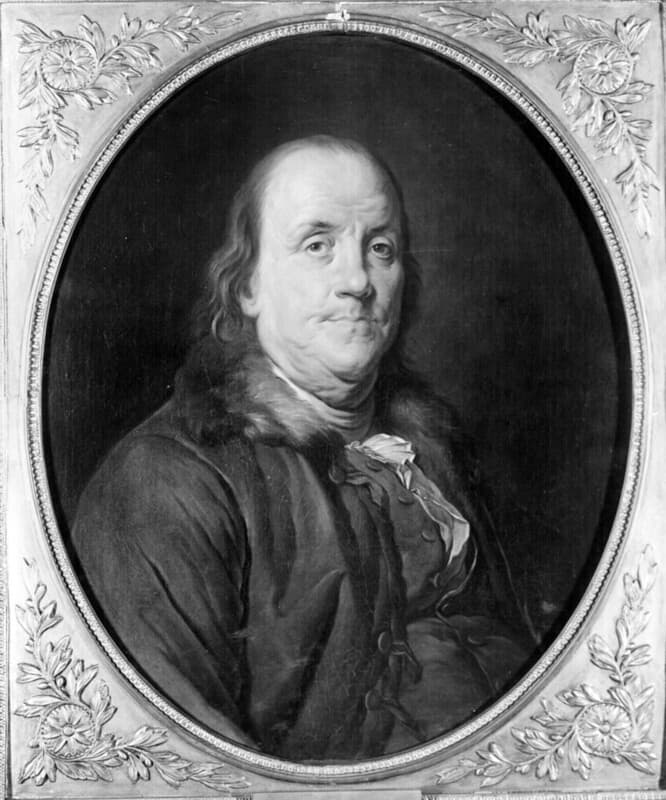 retrato de Benjamin Franklin
