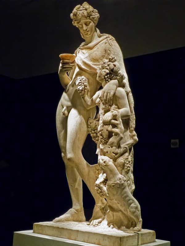 Dionisio y la personificacion del vino