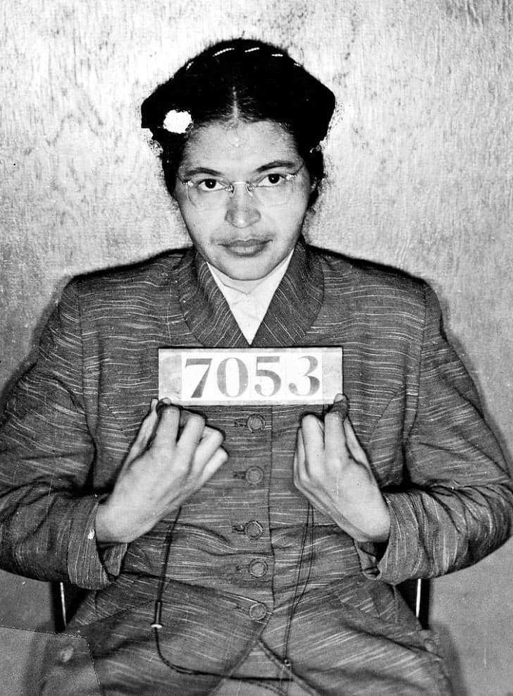 Rosa Parks detenida