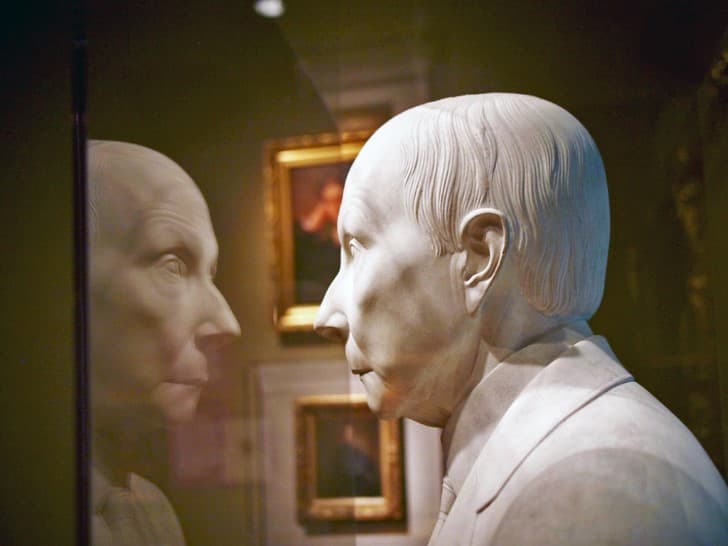 John D. Rockefeller busto