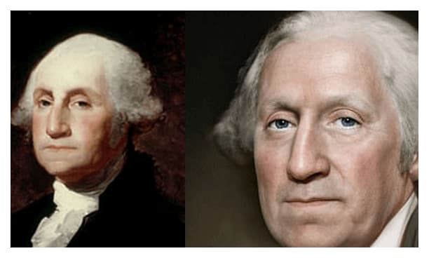 Retratos realistas George Washington