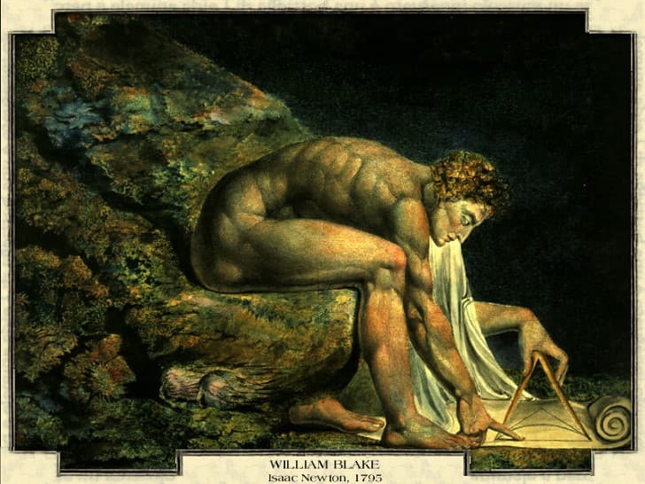 William Blake Isaac Newton, 1795