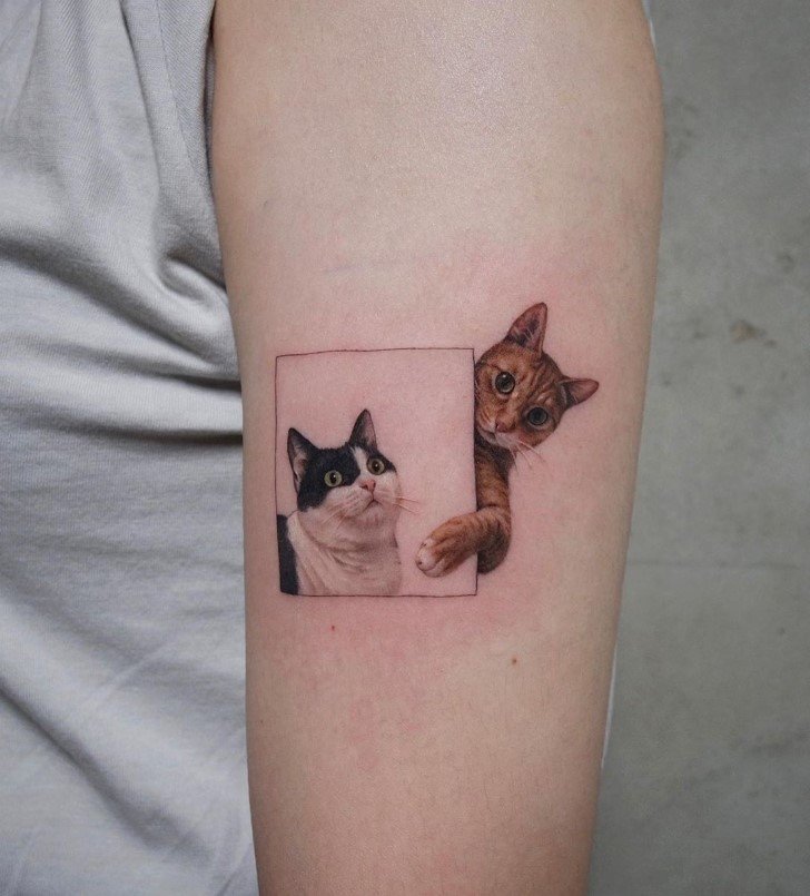 diseños tatuajes de gatos (1)