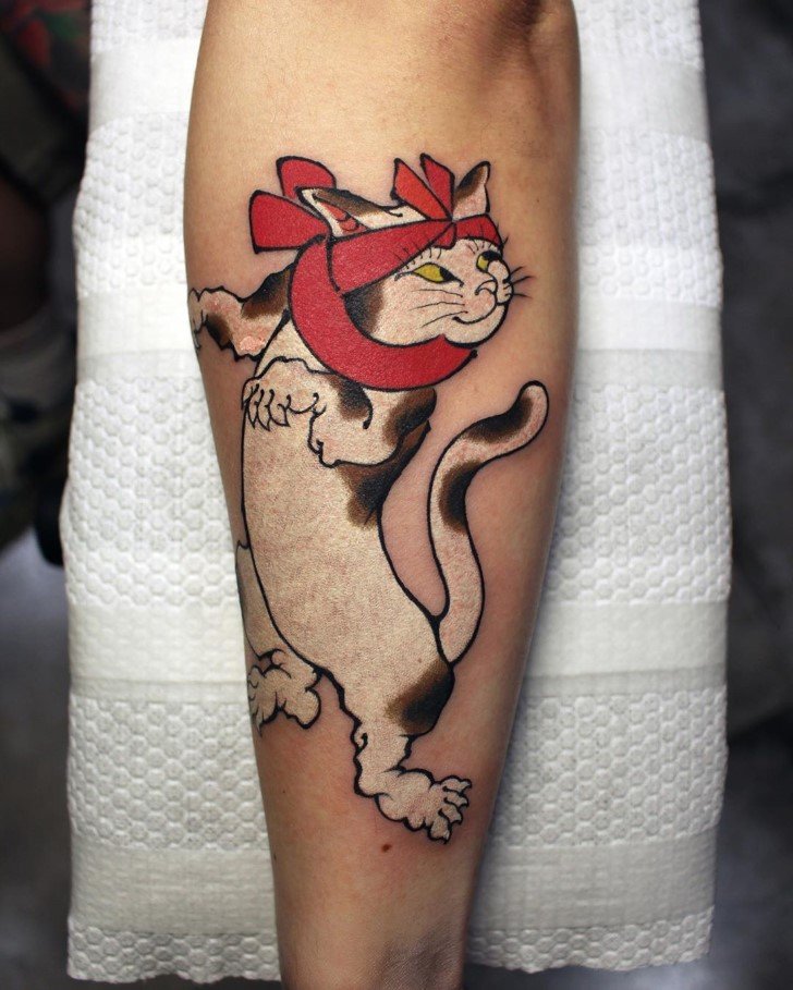 diseños tatuajes de gatos (10)