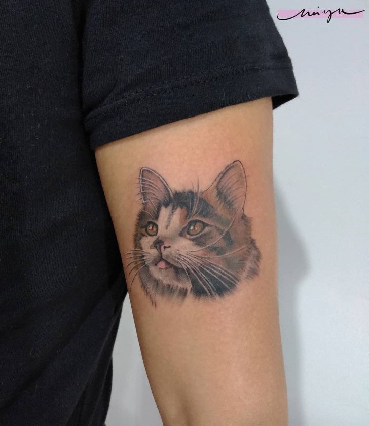 diseños tatuajes de gatos (21)
