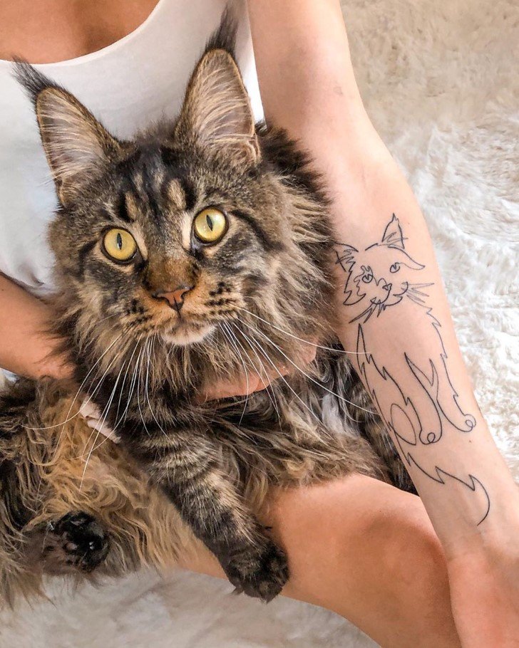 diseños tatuajes de gatos (37)