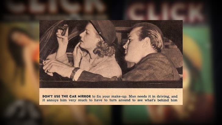 no maquillarse en el auto tips de ligue 1930