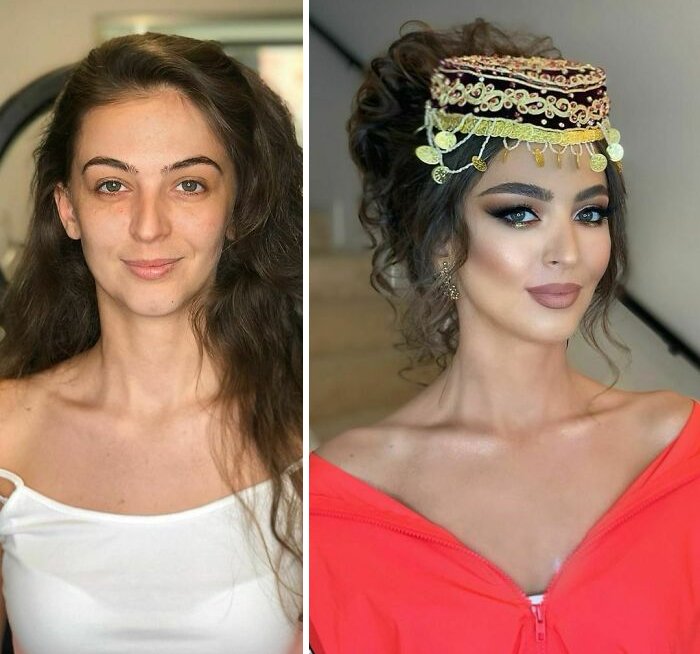 novias antes y despues del maquillaje bodas (20)