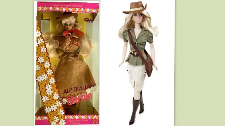 Muñeca Barbie de Australia ediciones