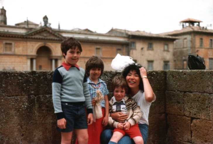 familia en 1980