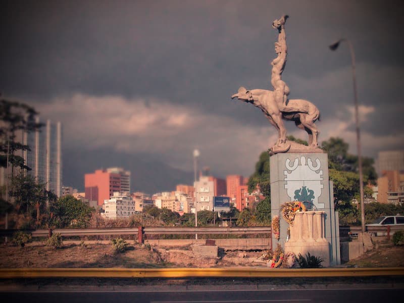 Estatua de María Lionza en Caracas