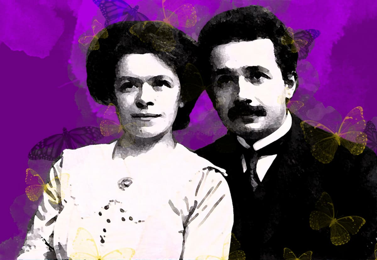 Albert Einstein y Mileva Marić