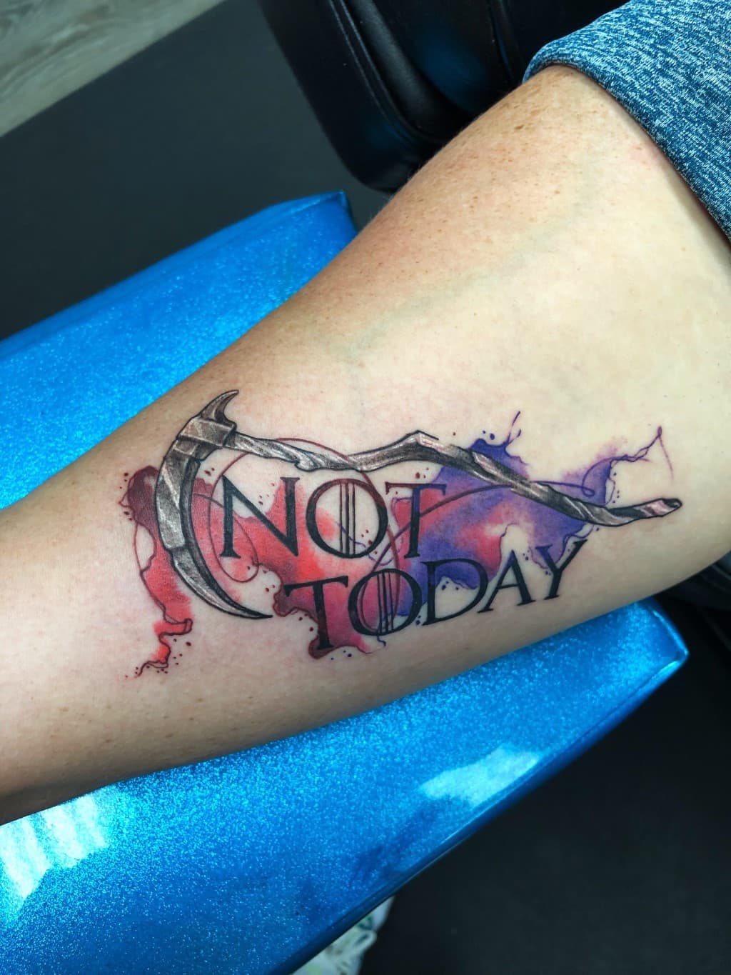 Not Today Tatuaje GoT