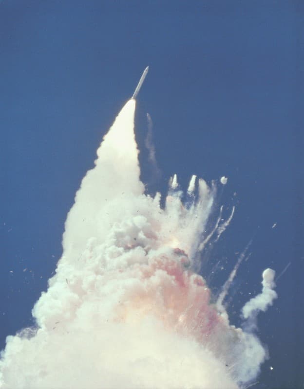 explosion del Challenger