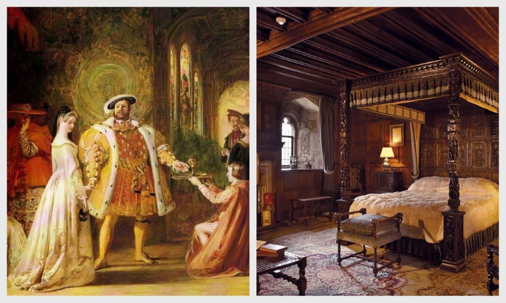 Enrique VIII y sus besadores de sábanas reales