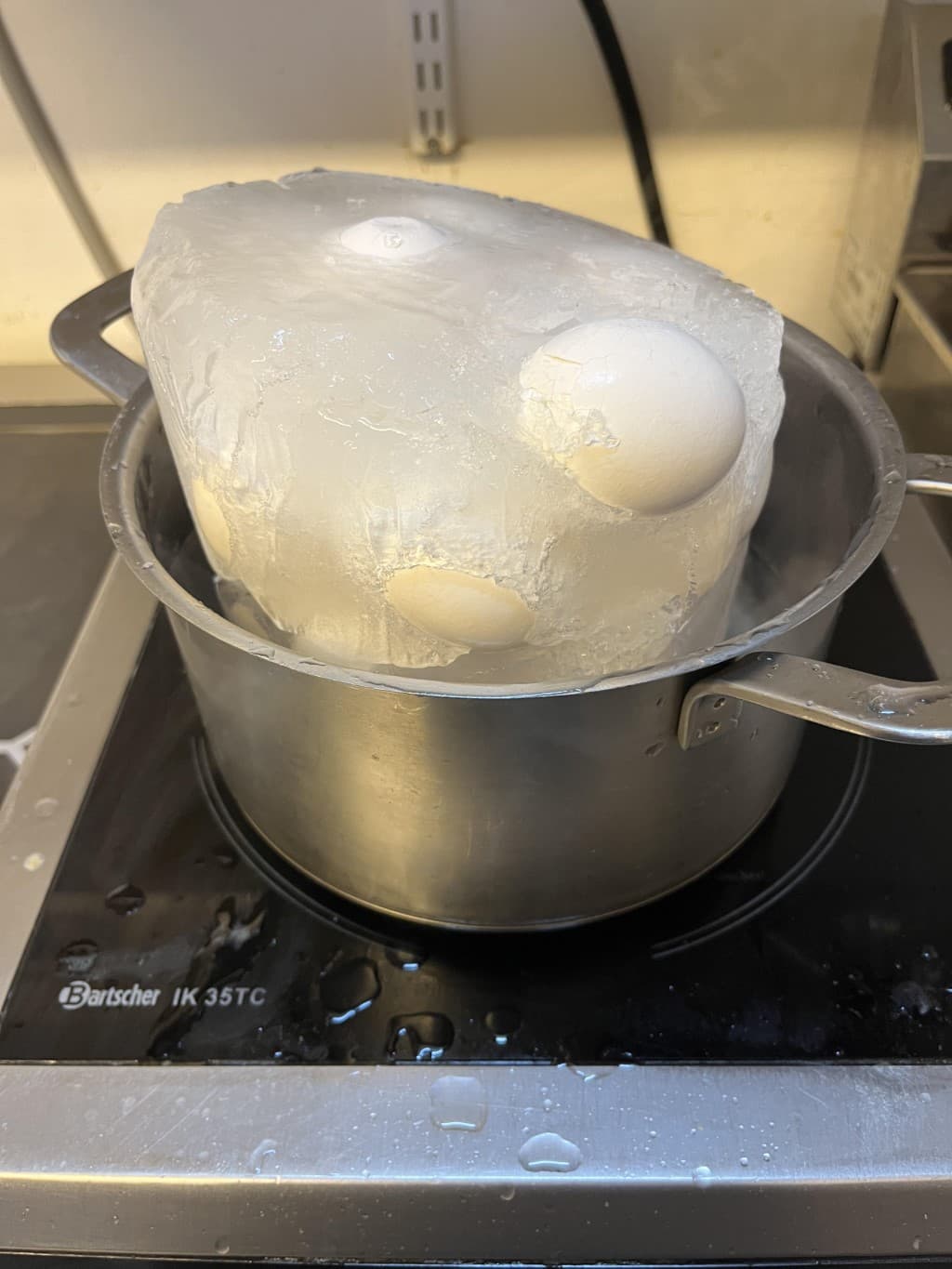 huevos duros congelados