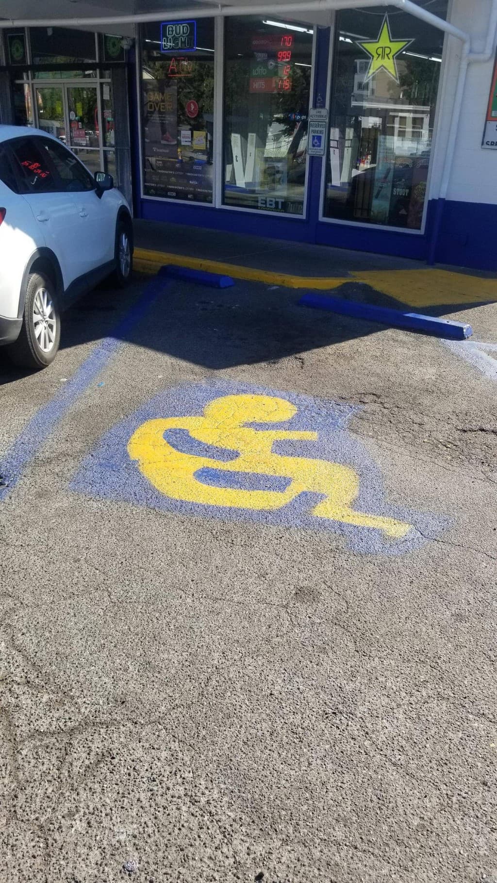 señal de discapacitado fail