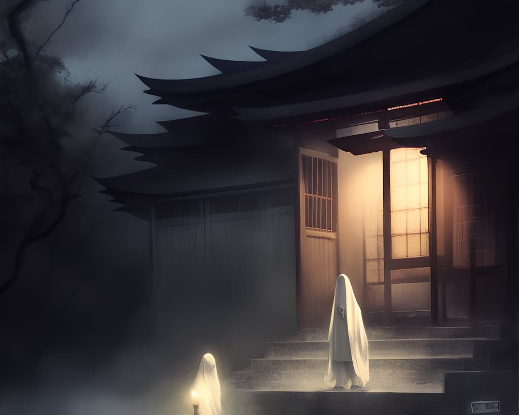 casas embrujadas en Japon