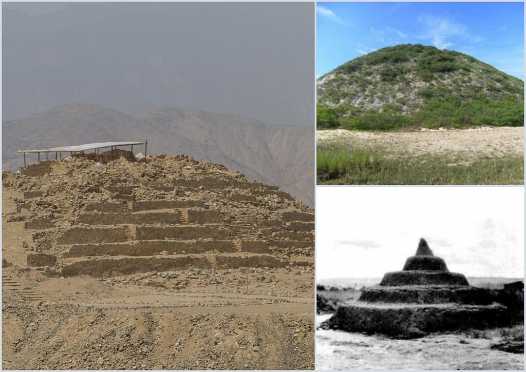 pirámides en México y otros sitios de América