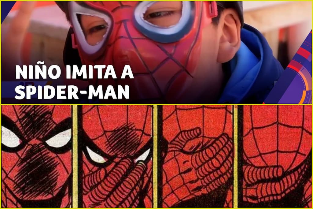 Se deja picar por arana para convertirse en Spider Man1