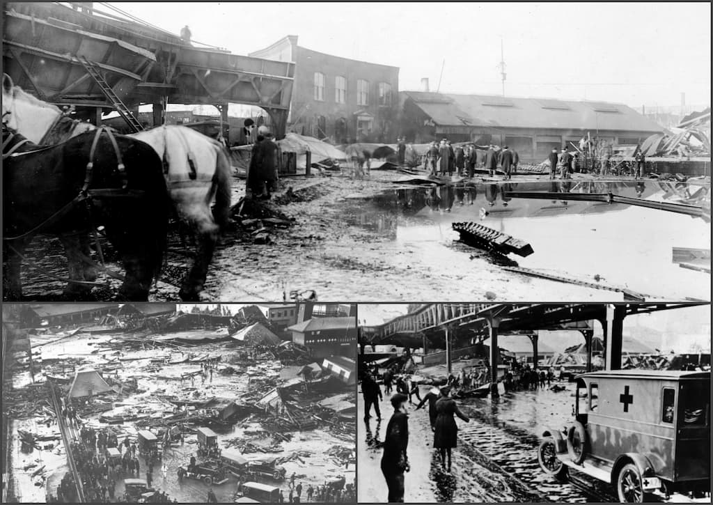 Boston y la explosion de melaza en 1919